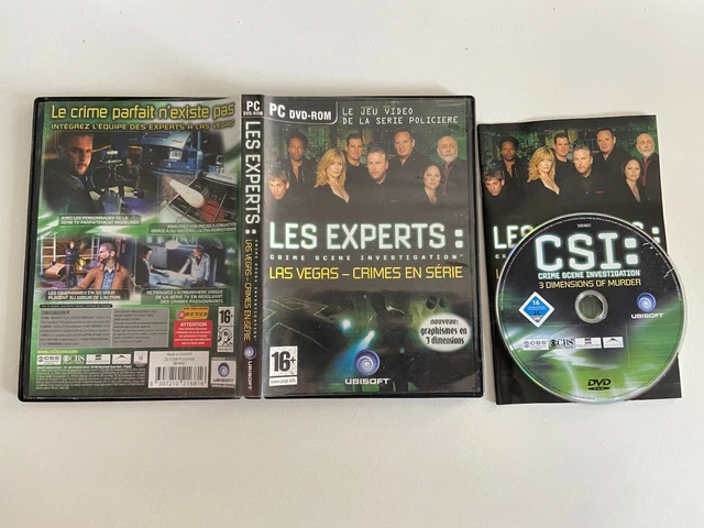 Jeu Les Experts Las Vegas Crimes en Serie PC CD-ROM Windows en Boite