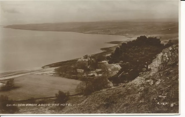 PC22843 Gairloch from Above the Hotel. Valentine. No A.167. RP
