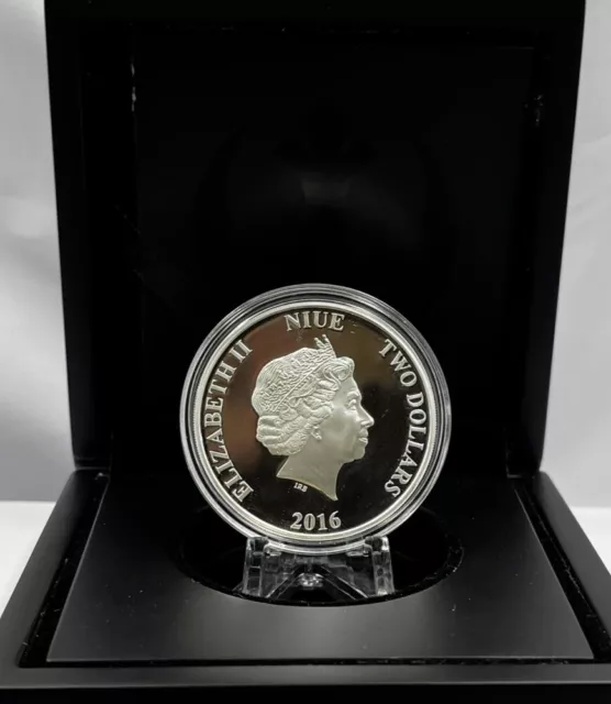 Niue 2016 Silver Proof 1oz  Star Wars - Yoda 2