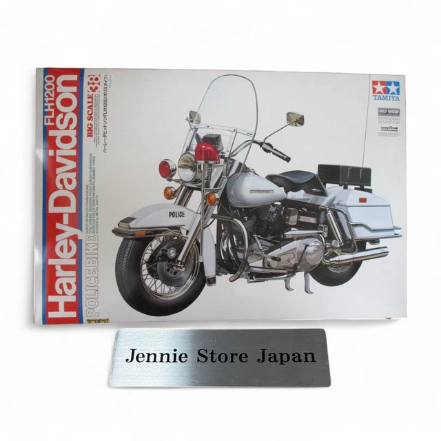 TAMIYA 1/6 HARLEY Davidson FLH1200 Police Bike 16038 MIB