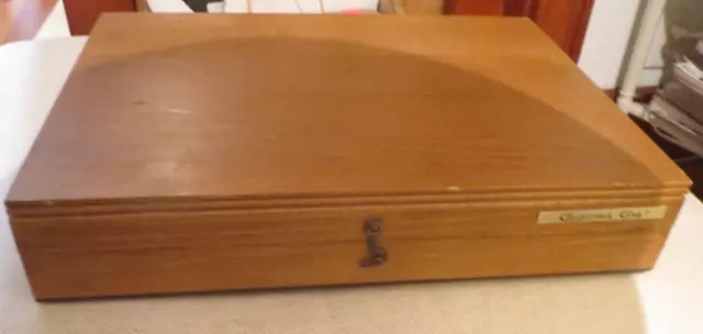 Wood Display Case Only - CASE XX 1970's to 80's COLLECTOR'S CASE - For Stag Sets