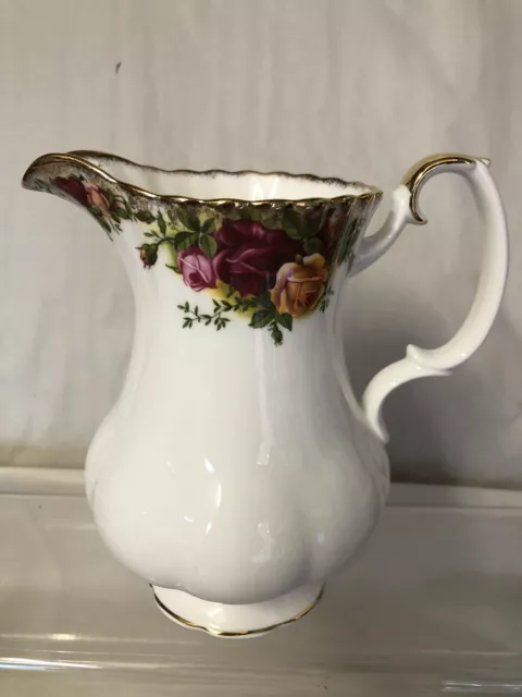 royal albert old country roses Beautiful Large Custard Jug 14 Cm