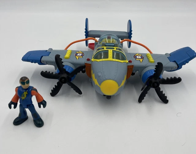 Fisher Price Imaginext TORNADO PROP Plane - T5121, Pop Out Propellers Fisher Price Imaginext TORNADO PROP Plane - T5121, Pop Out Propellers