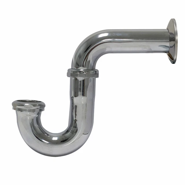 Advance Tabco 7-PS-10 1 1/2" Heavy Duty P trap, 17 ga