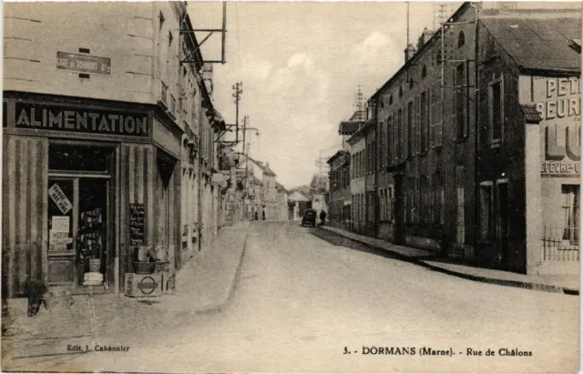CPA DORMANS - Rue de CHALONS (364196)