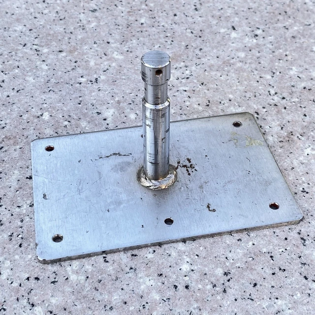 "Placa de luz superior/techo cromada de alta resistencia para iluminación de estudio de 3,5"""