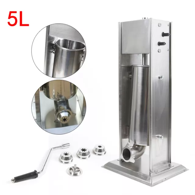 Commercial Churro Machine Stainless Steel Hand Crank Professional Churro Maker