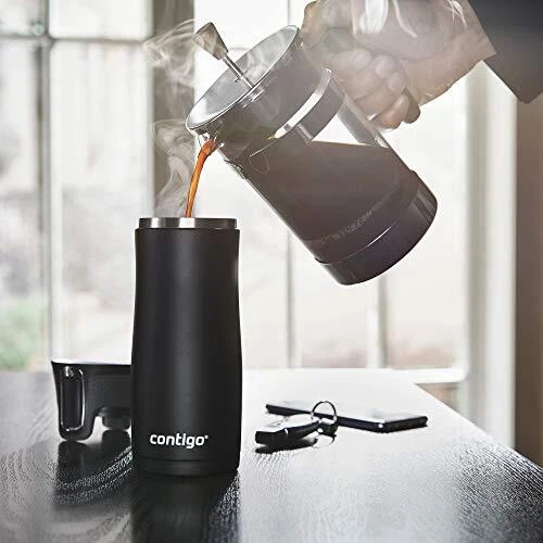 Contigo Autoseal West Loop Stainless Steel Travel Mug 16 Oz., Matte Black 2