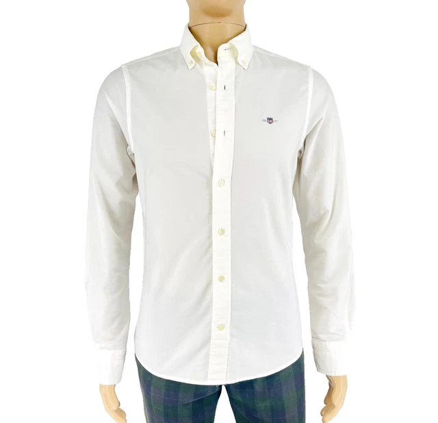 Chemise Blanche Slim Fit Torrente - Taille 2XL, Manches Longues, 100% Coton - Homme