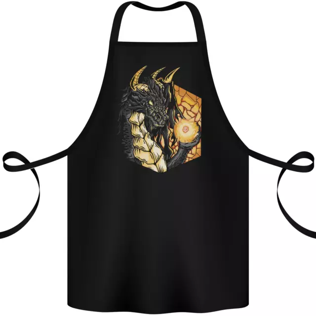 Dragon Dice RPG Role Playing Games Fantasy Cotton Apron 100% Organic