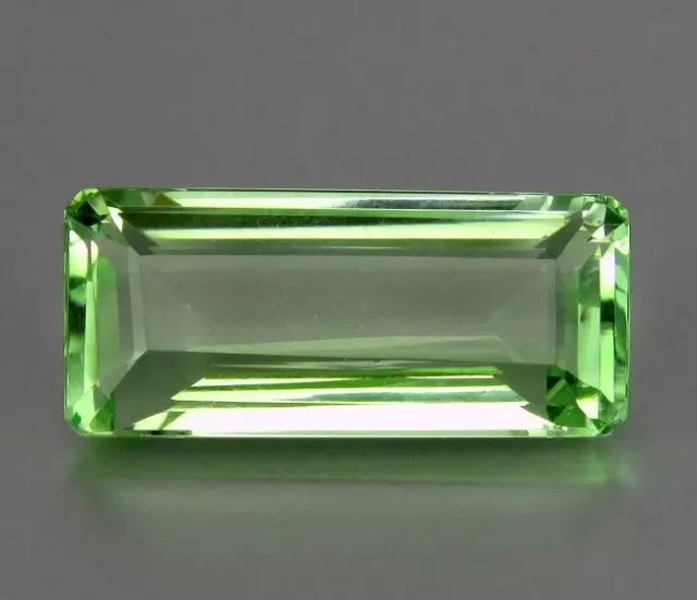 SHOLA Echt 25,23 Ct Natürlicher Grün Prasiolith (Grüner Amethyst), Prasiolite