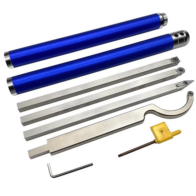 4X(Ensemble D'Outils de Tournage Du Bois Ciseau à Bois Inserts en Carbure Barr4)