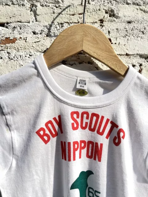 Deadstock Vintage 60’s 1965 Nippon Boy Scouts Nagoya Japan T-shirt 3