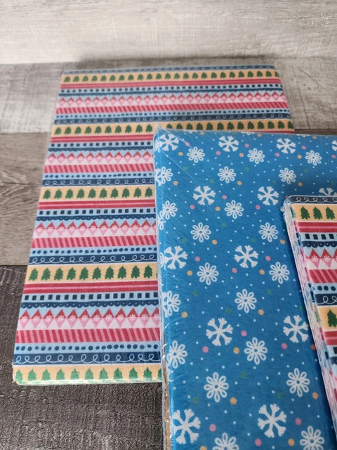 3 Paquetes de Creatología Navidad - Hojas de Fieltro Impresas - Paquete de 10 - 9 in. x 12