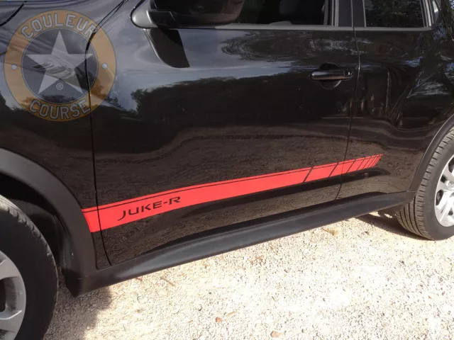 2 X Bandes Stripe Racing Pour Nissan Juke R Nismo Autocollant Sticker Bd546R 2