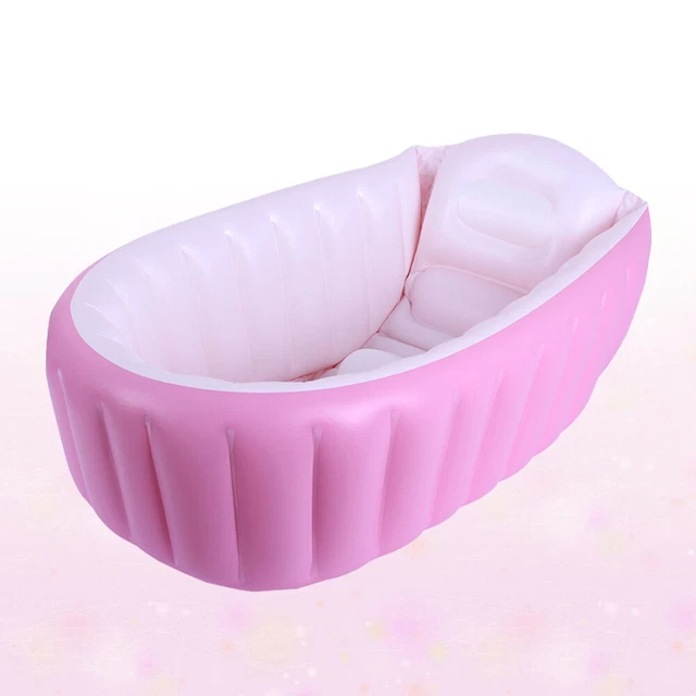 Bañera para bebé práctica plegable suave gruesa segura para bebé