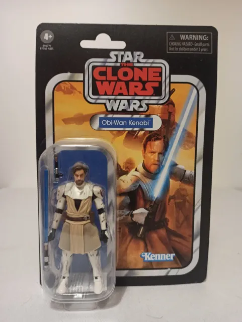 Star Wars Vintage Collection Obi-Wan Kenobi clone wars VC103 hasbro kenner 3.75"