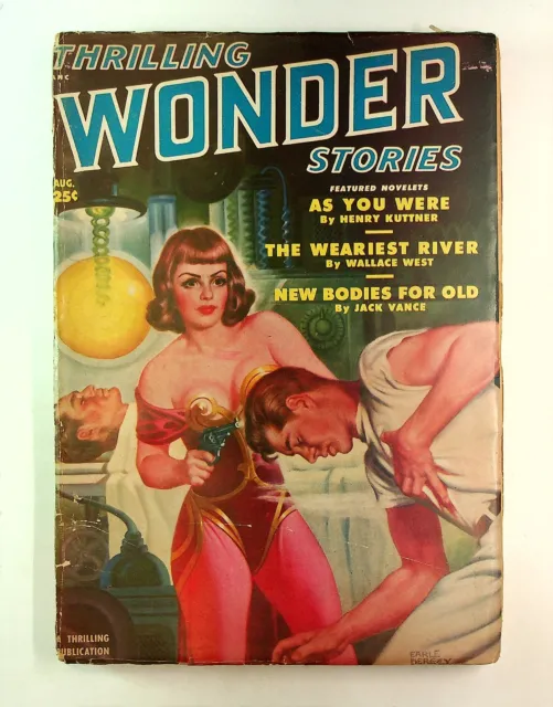 Thrilling Wonder Stories Pulp Aug 1950 Vol. 36 #3 FR/GD 1.5