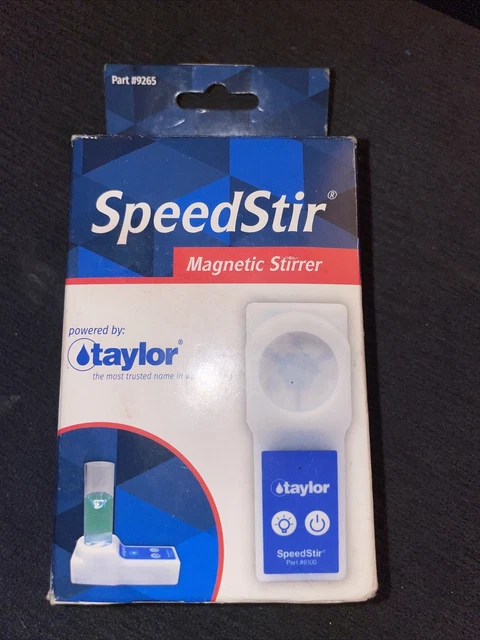Taylor 9265 Magnetic Stirrer Speedstir Start-Up Pack w/ Stir Bar + Batteries