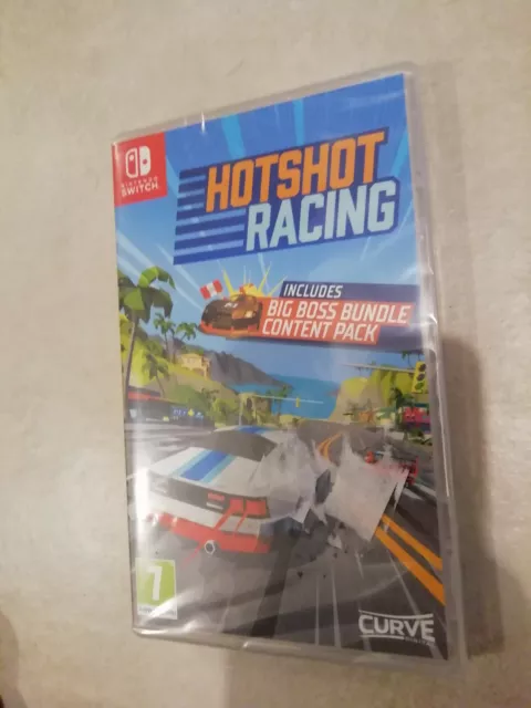 Nintendo Switch Hotshot Racing Neuf Sous Blister