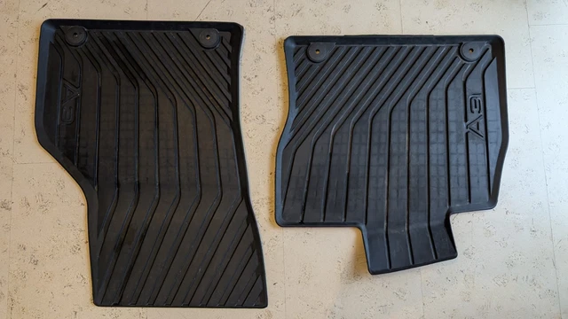 Tapis De Sol Caoutchouc 3D Pour Skoda Fabia II - Protection Bord Haut - Antidérapant - Noir