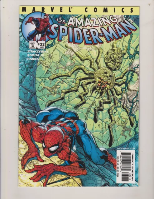 Amazing Spider-Man #32 / 473 Marvel 2001 J Scott Campbell Cover Morlun Ezekiel