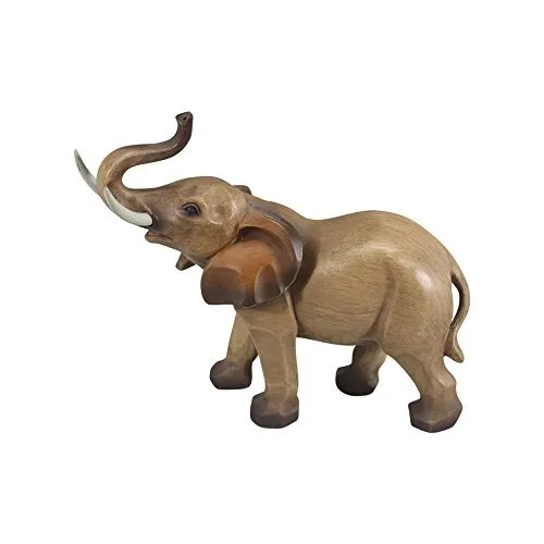 Comfy Hour Wildlife Collection 8" Decorative Elephant Sculpture, Figurine,