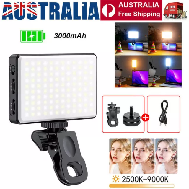 120 LED Mobile Phone Selfie Fill Light Dimmable 2500K-9000K Video Light Portable