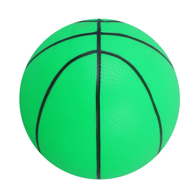 6" Mini Bouncy Basketball Indoor/Outdoor Sports Ball Kids Toy Gift Green