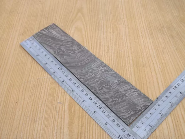 10"x 2" Handmade Forged Damascus Steel Heavy Duty Billet For Making Knife Twist