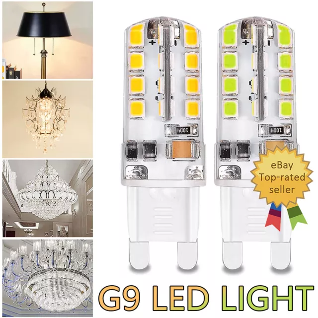 5/10pcs G9 Warm/White LED Light Bulb  Energy-saving Super Bright Home quartzLamp