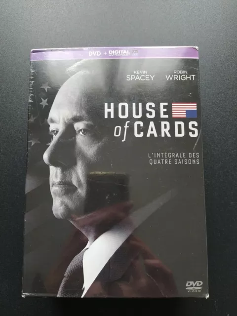 HOUSE OF CARDS Intégrale 4 saisons Coffret DVD - Neuf sous blister - Fr