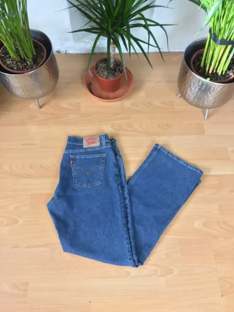 VINTAGE LEVI'S 518 Women's Superlow Bootcut Jeans Blue W34 L29 (A26) £  - PicClick UK