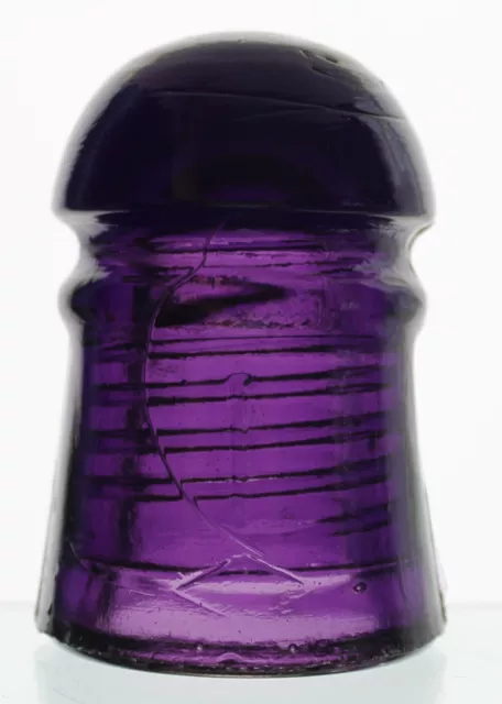 Royal Purple Cd 102 Vertical Bar Diamond Glass Insulator