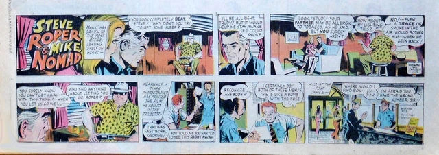 STEVE ROPER & Mike Nomad - full color Sunday comic page - January 12 ...