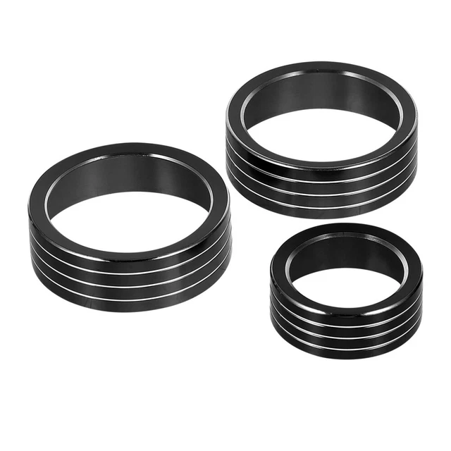 3 Pz Copertura Pulsante Condizionatore Lega Alluminio Auto Ac Ring