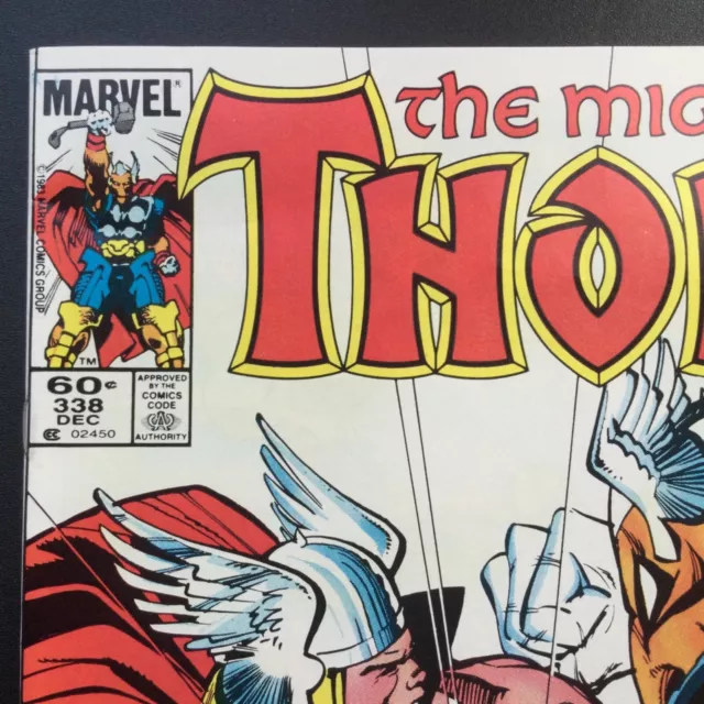 Marvel Mighty Thor #338 - 2nd Appearance of Beta Ray Bill - High Grade Copy NM 2