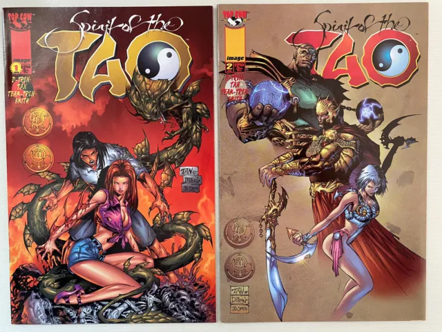 Spirit of the TAO #1, #2 Image TOP-COW Comics 1998 ~ 2 Books