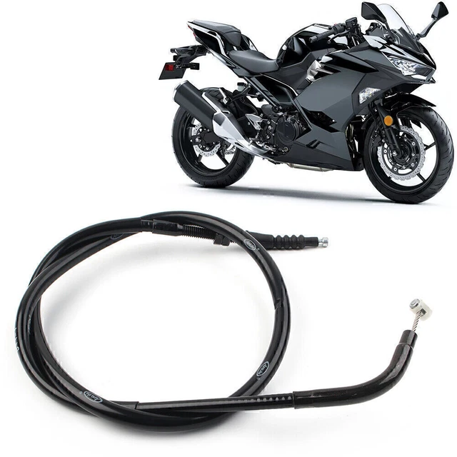 Ricambio Cavo Frizione Freno Moto Nero per Kawasaki Ninja 400 2018-21 GZ