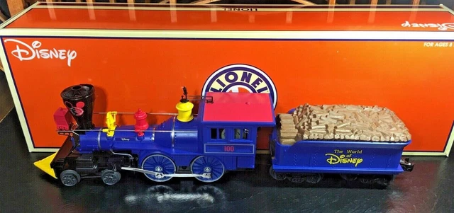 Lionel 6-18725 World of Disney * Steam Locomotive & Tender * Rare - Hard To Find