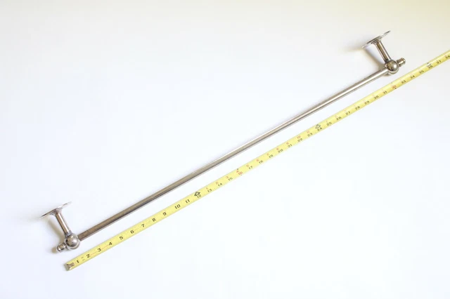 antique towel rack holder | good mfg deco bath vtg victorian kitchen bathroom