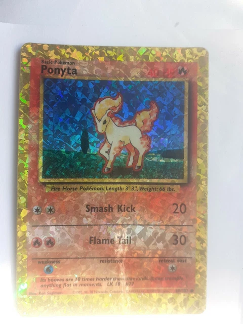 rare ponyta card Ponyta Reverse Holo #021/195 2022 Sword & Shield Silver Tempest Pokemo –  CTKollectables main image 0