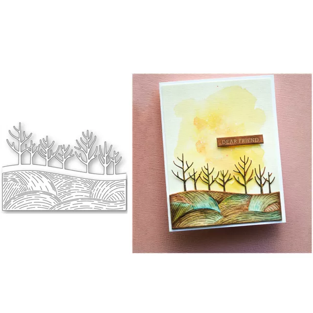 Wood Metal Cutting Dies Embossing Cuts Stencils DIY Scrapbooking Paper Crafts