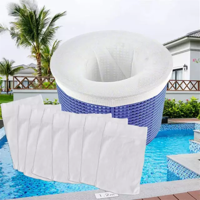 20x Swimming Pool Skimmer Socks Baskets Skimmers Net Filter Storage Bag AU Sell 2