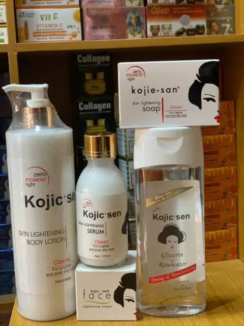 Kojie San KOJIC Hautaufhellungs- & Aufhellungslotion (Set)