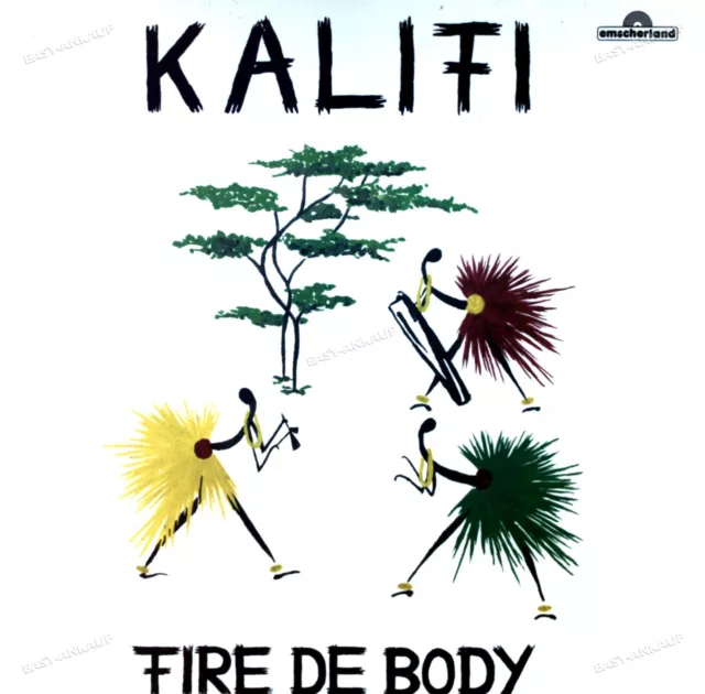 Kalifi - Fire De Body LP (VG+/VG+) '