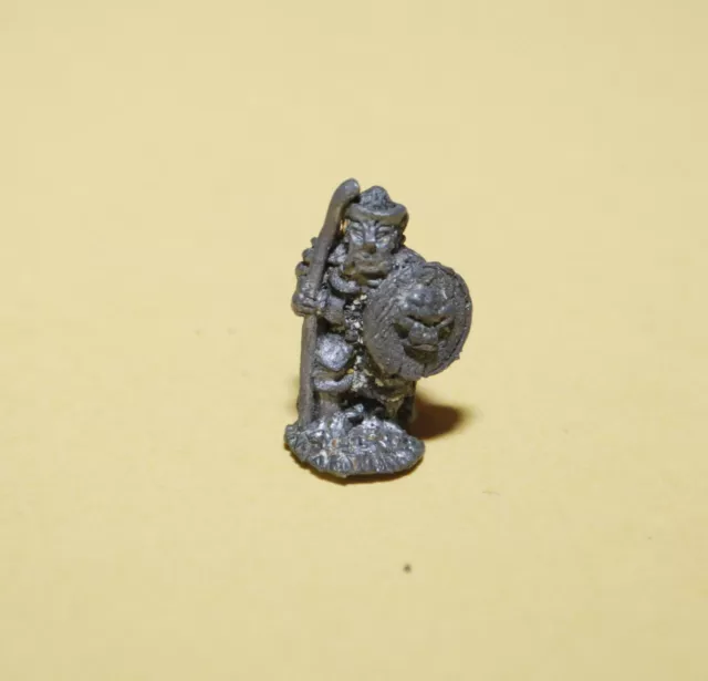 Citadel -  Warhammer, Pre Slotta - c13 - Night Goblin w/ spear  , 1984