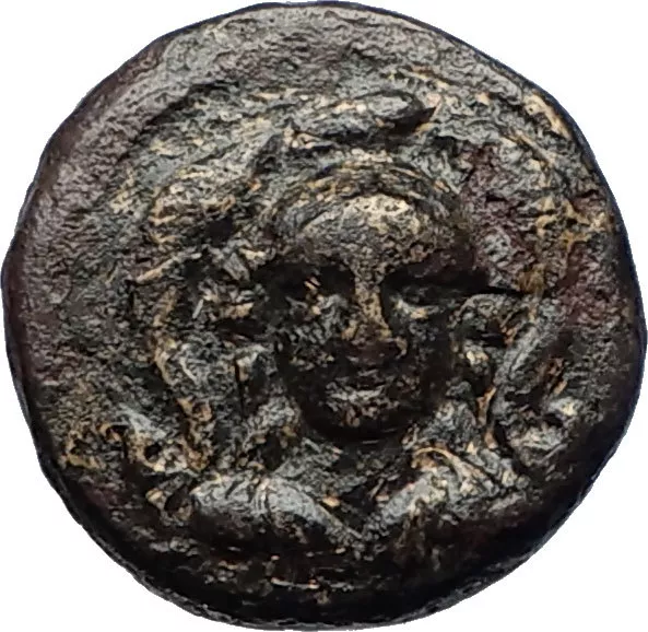 ANTIOCHOS I SOTER 281BC RARE R1 Ancient Seleukid Greek Coin ATHENA & NIKE i69686