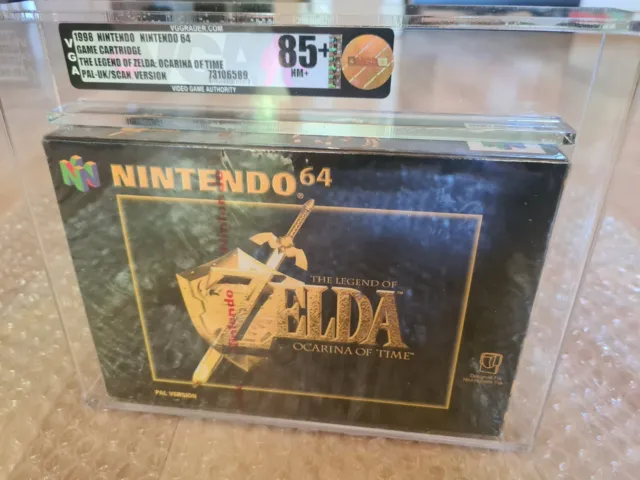 The Legend Of Zelda - Ocarina Of Time (N64) VGA 85+ NM+ GOLD (wie WATA/UKG)
