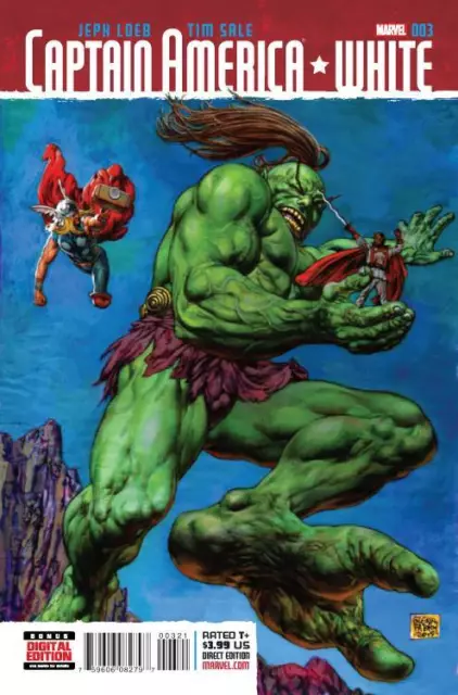 Captain America White #3 (of 5) Fabry Kirby Monster Variant Marvel Unread New